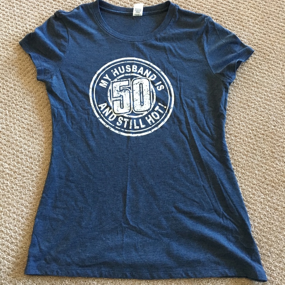 Funny Wife Of 50 Year Old Hubby Tee